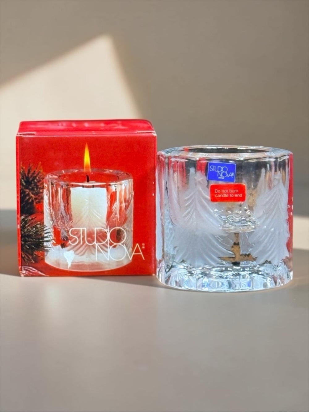 STUDIO NOVA “Winter’s Eve” Votive Candle Holder